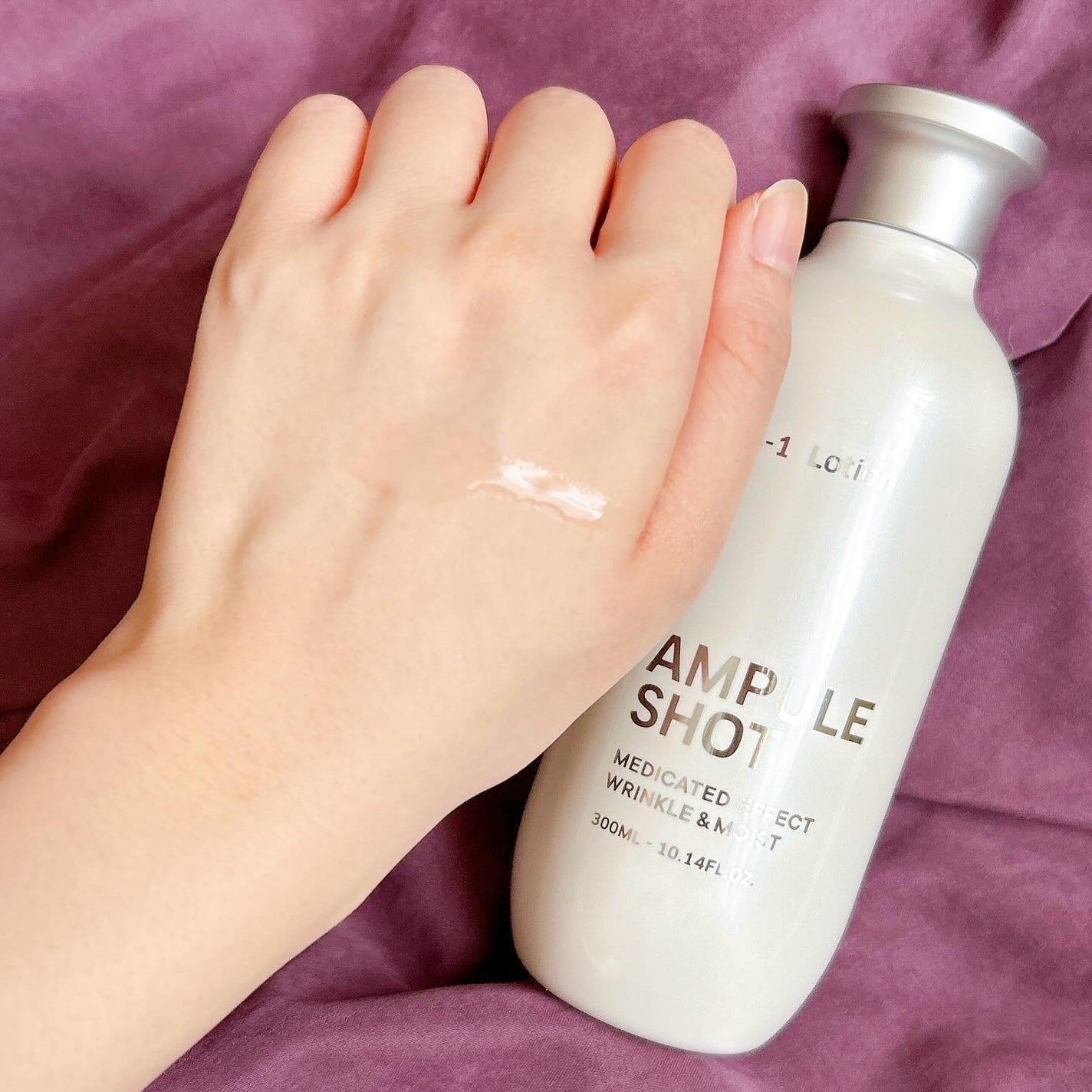 薬用 エフェクト リンクル&モイスト ローション/AMPULE SHOT/化粧水を使ったクチコミ(3枚目)