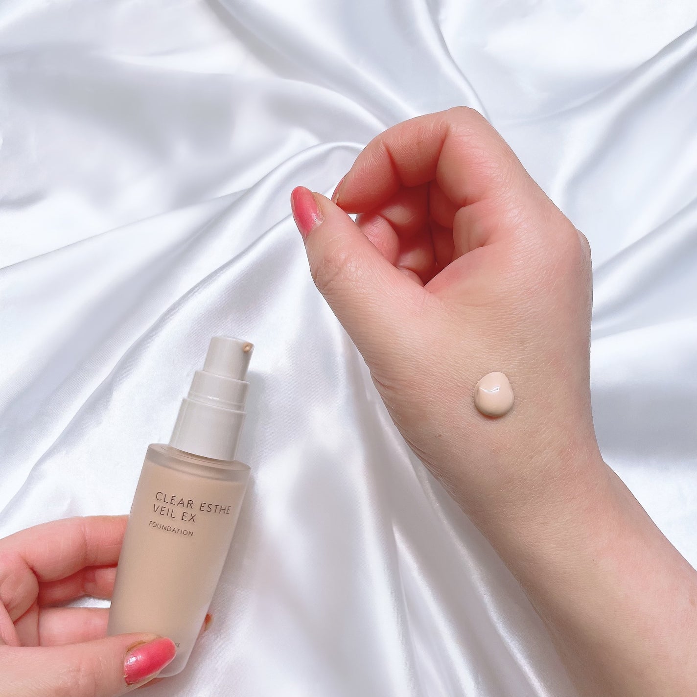 薬用クリアエステヴェールEX/Macchia Label/リキッドファンデーションを使ったクチコミ(3枚目)