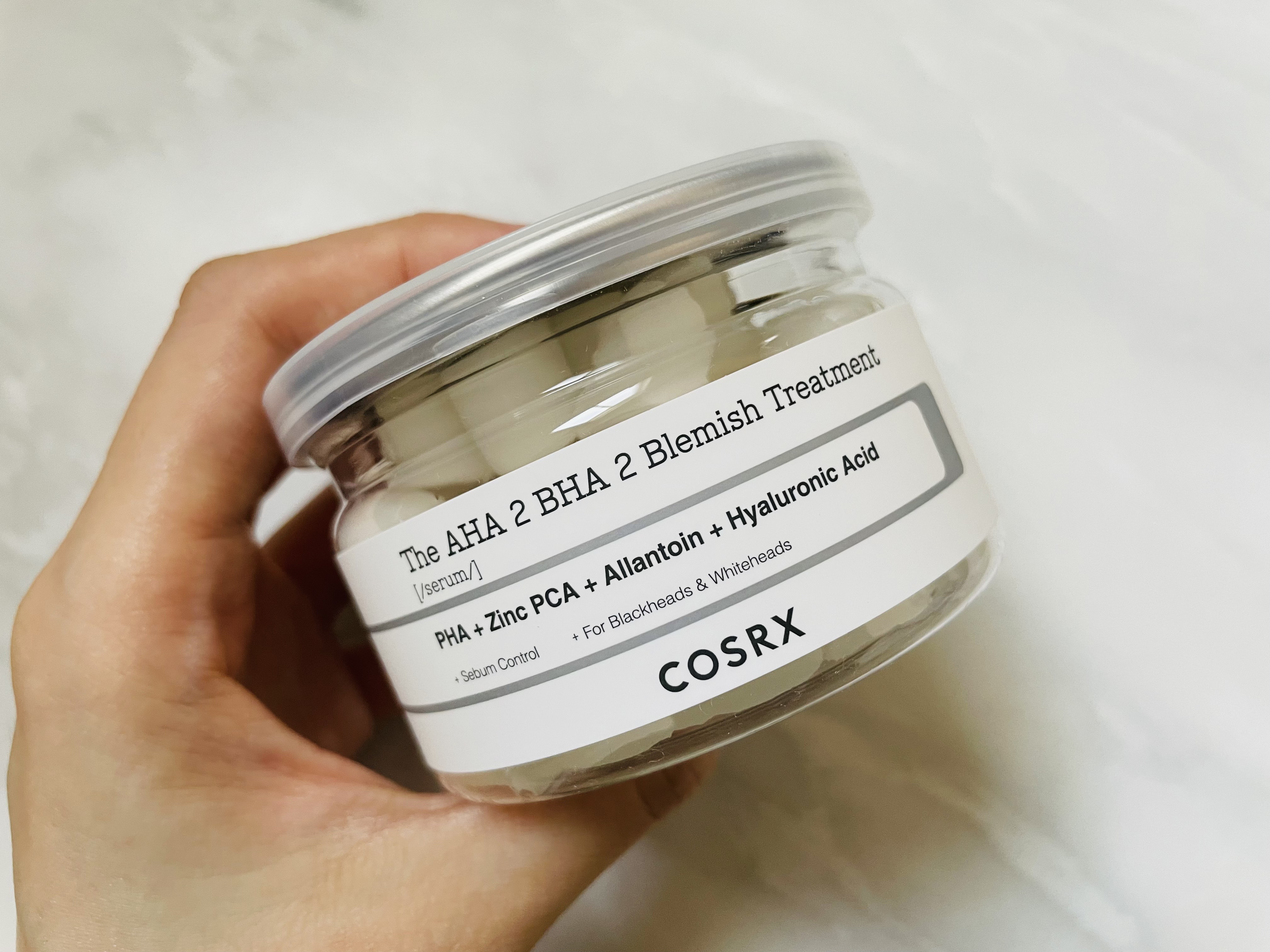 RXザ・AHA2 BHA2 ブラミッシュトリートメントセラムコットン/COSRX/美容液を使ったクチコミ（1枚目）