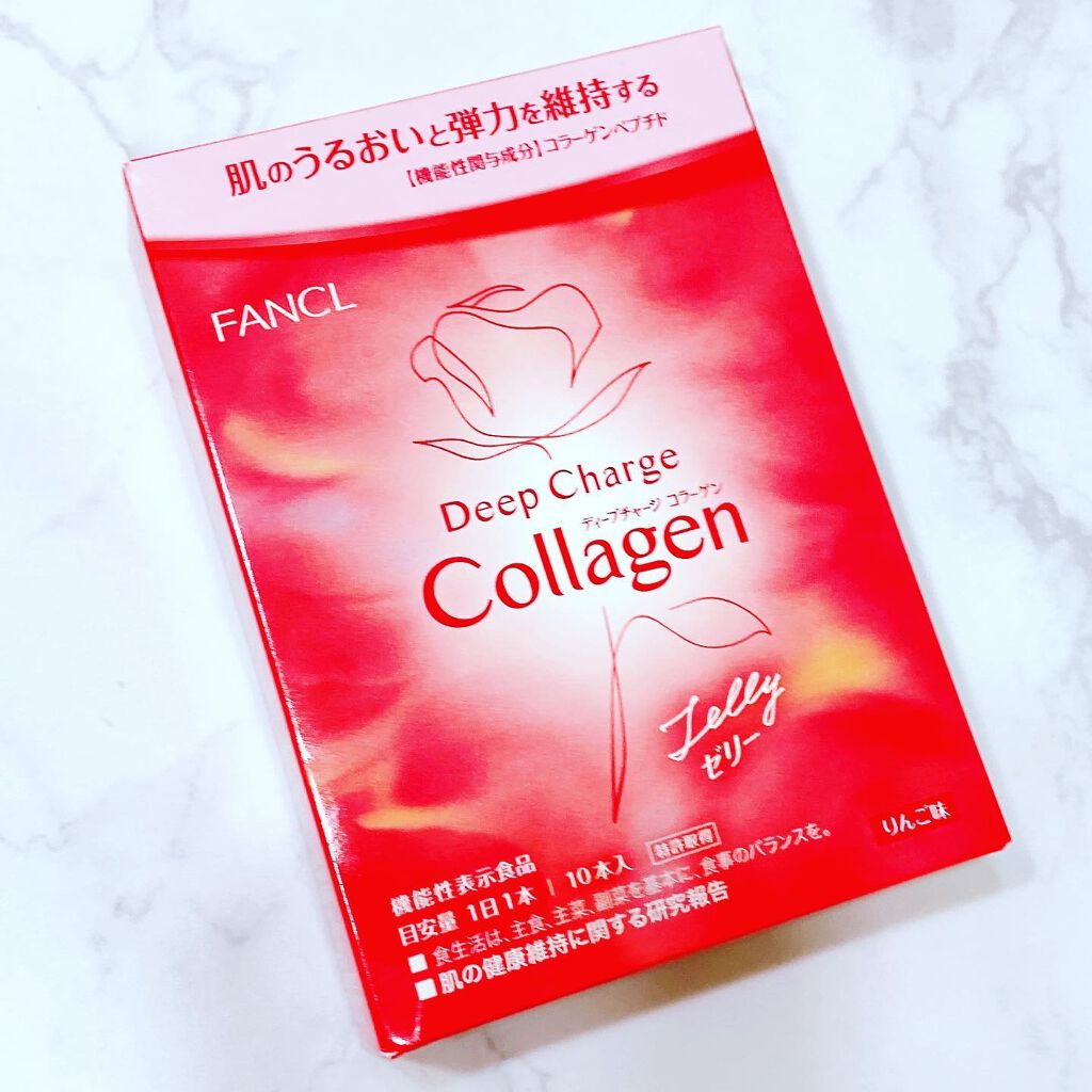 ディープチャージ  コラーゲン スティックゼリー/ファンケル/美容サプリメントを使ったクチコミ（1枚目）