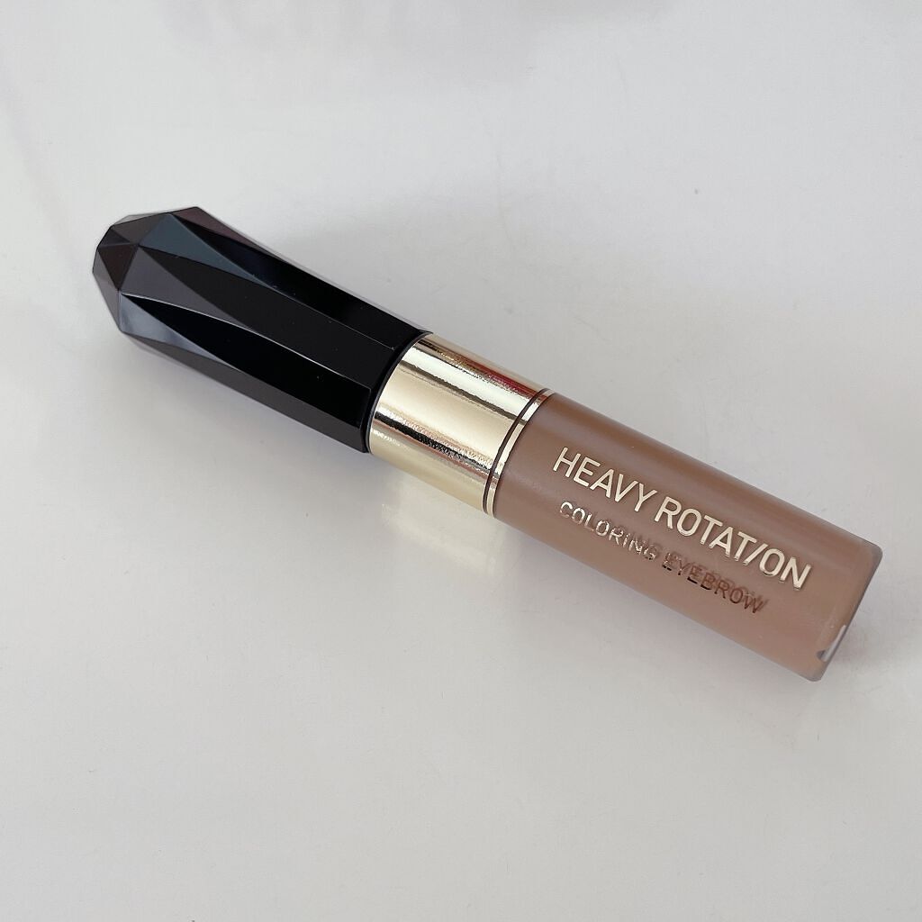 カラーリングアイブロウ 09 ナチュラルアッシュ/ヘビーローテーション/眉マスカラを使ったクチコミ（2枚目）