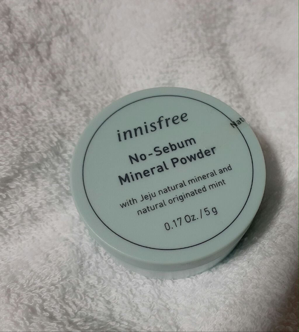 ノーセバム ミネラルパウダー/innisfree/ルースパウダーを使ったクチコミ（1枚目）
