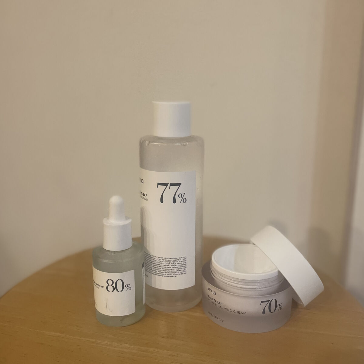 ドクダミ 70 インテンスカーミングクリーム/Anua/フェイスクリームを使ったクチコミ（1枚目）