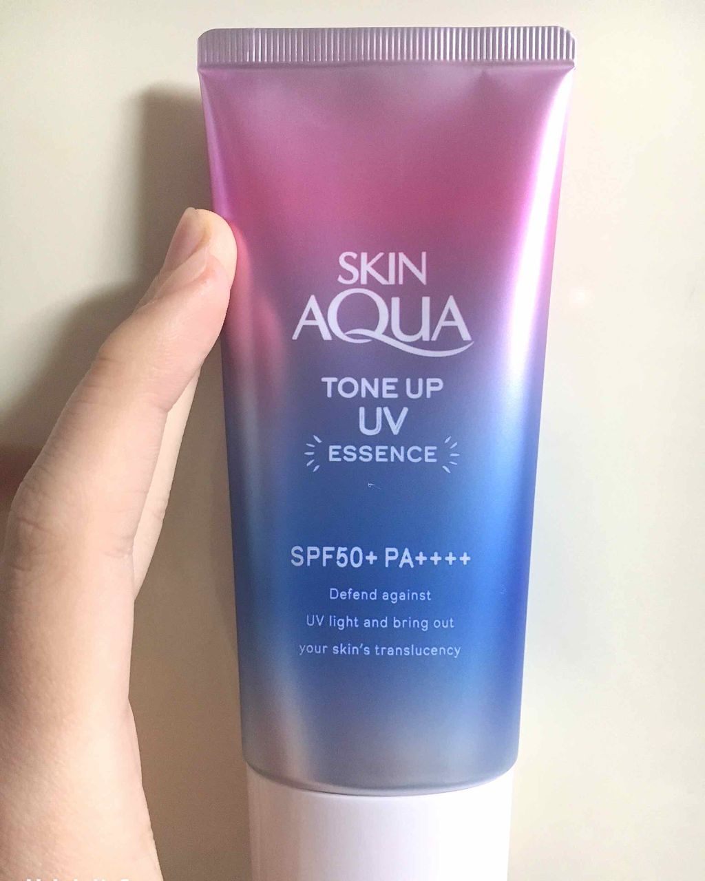 スキンアクア トーンアップUVエッセンス/スキンアクア/日焼け止めクリームを使ったクチコミ（1枚目）