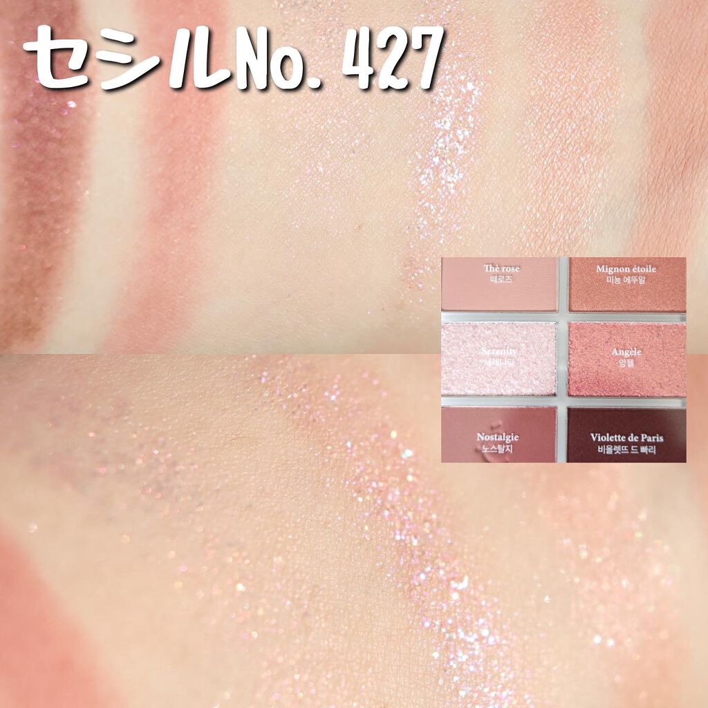 プロアイシャドウパレットセシル/CELEFIT/アイシャドウパレットを使ったクチコミ(4枚目)