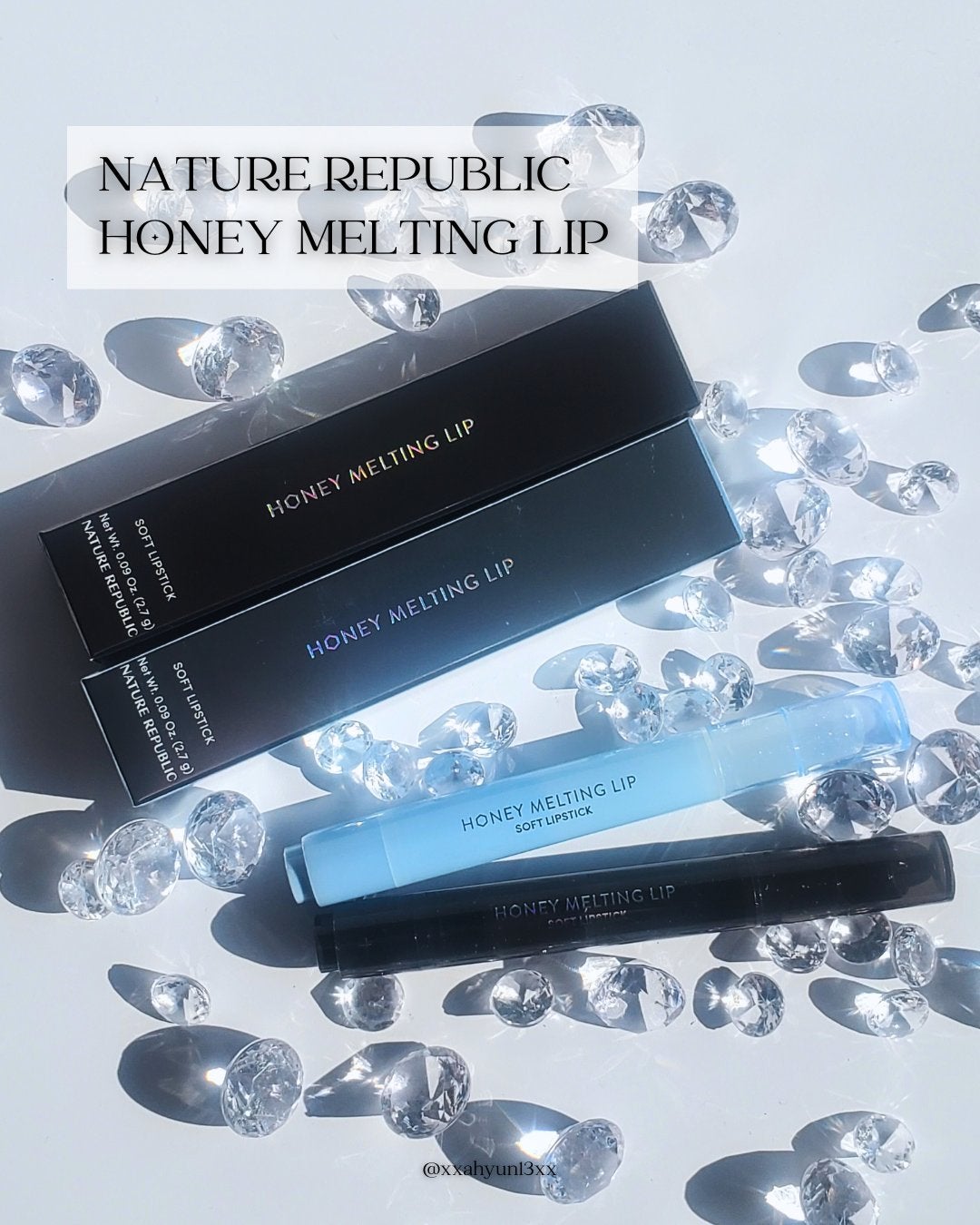 ハニーメルティングリップ15クリスタルスパークル/ネイチャーリパブリック/口紅を使ったクチコミ(1枚目)