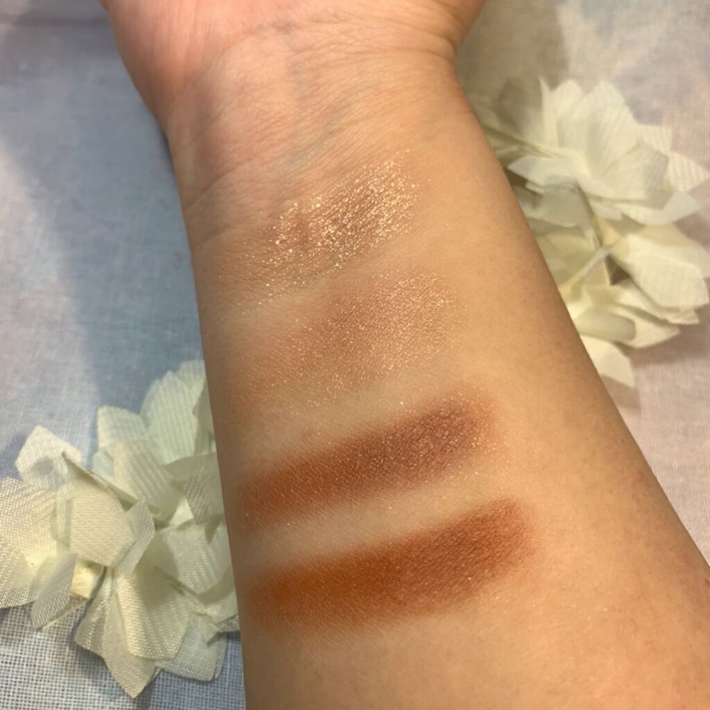 ドラマティックアイカラー (パウダー)/(クリーム) RD518 ブリックショコラ (マット)/マキアージュ/アイシャドウパレットを使ったクチコミ（3枚目）