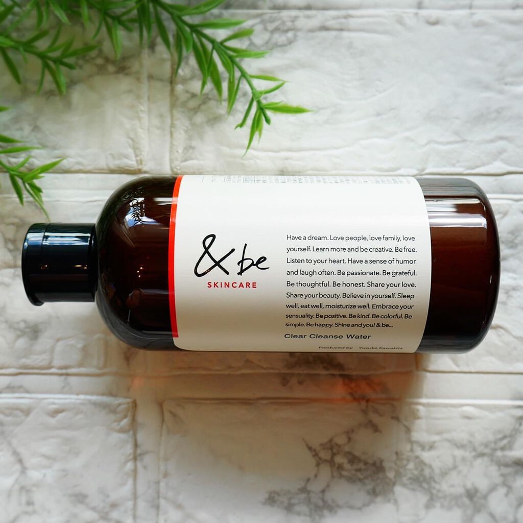 &be クリアクレンズウォーター/&be/クレンジングウォーターを使ったクチコミ(2枚目)