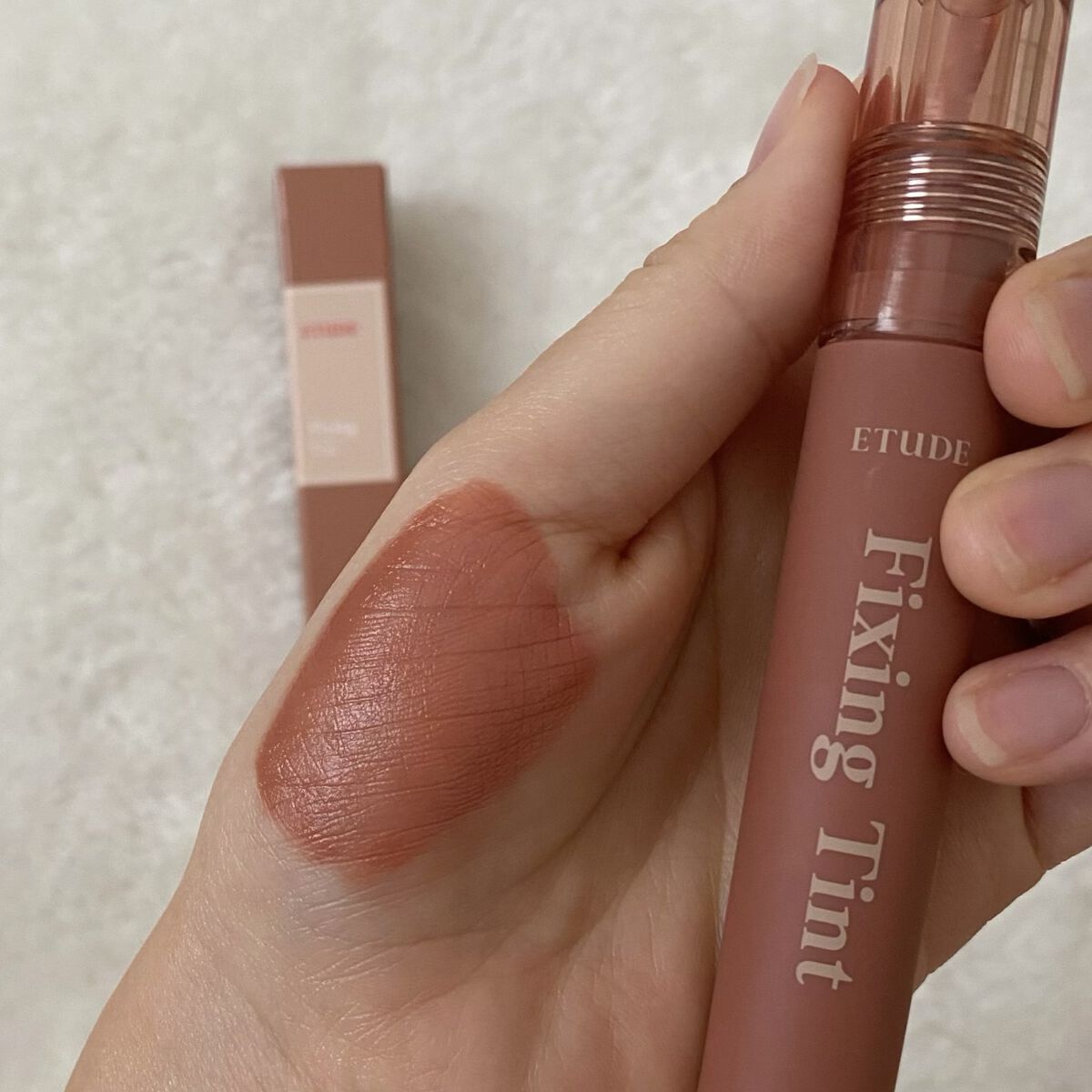 フィクシングティント/ETUDE/リップティントを使ったクチコミ（1枚目）