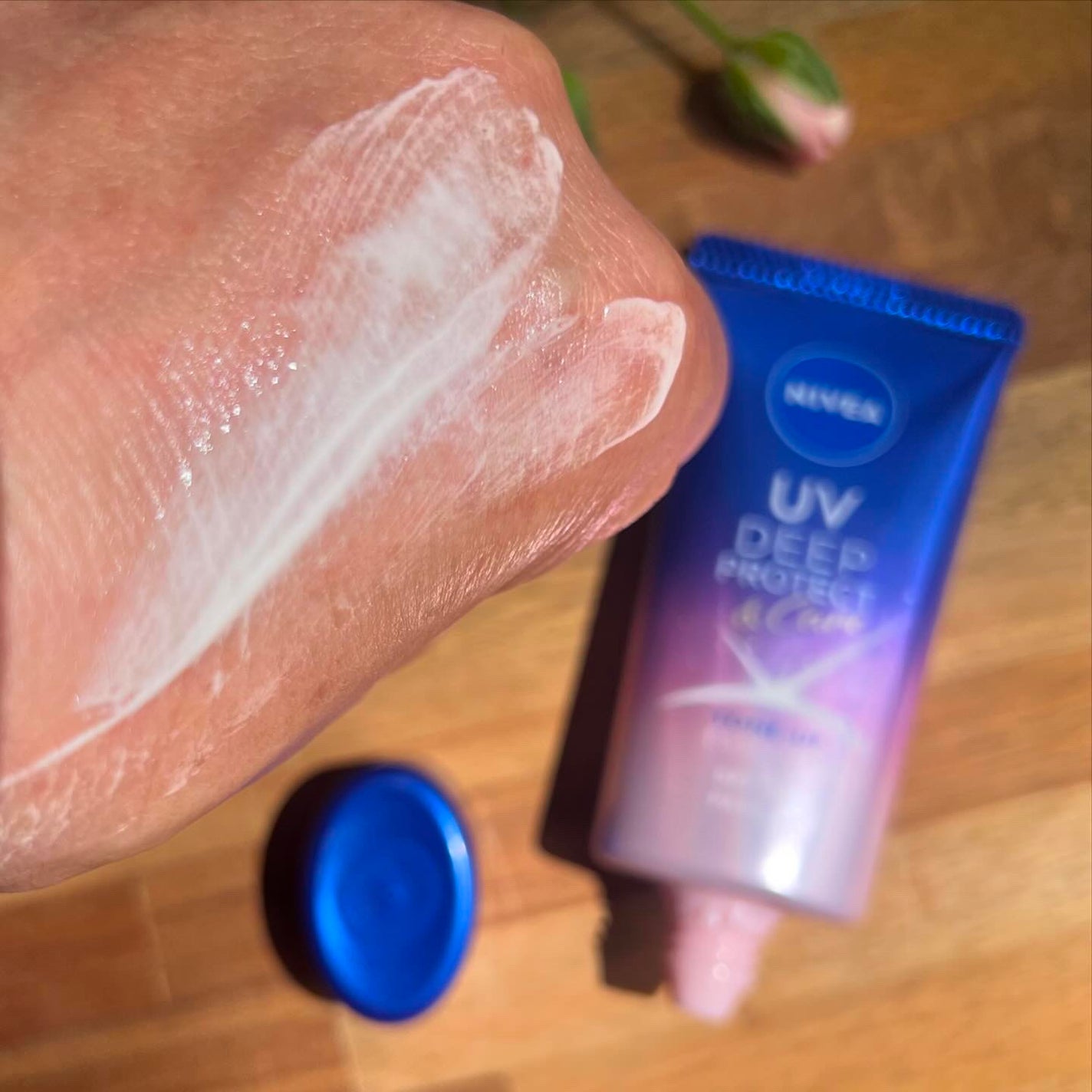 ミスクレオ on LIPS 「ニベア花王からいただきました#PR #ニベア #UV #日焼け..」(5枚目)