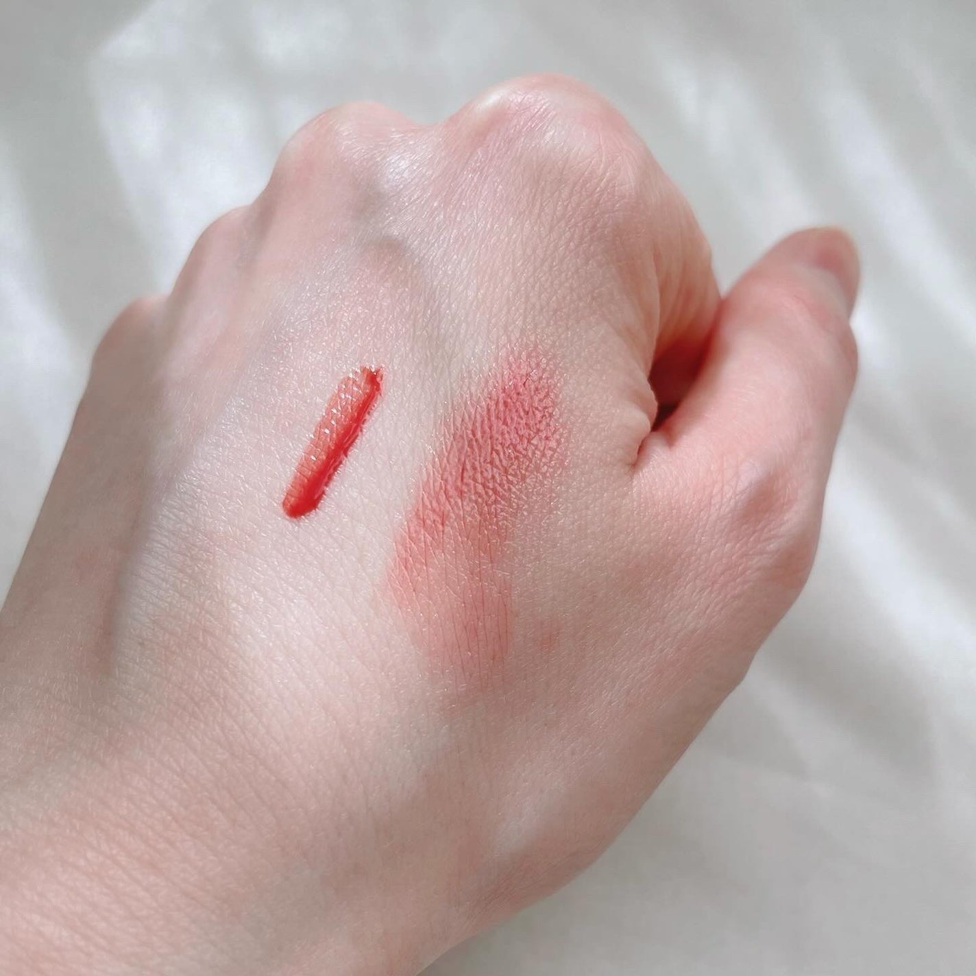 フルーティーグラムティント/Laka/リップティントを使ったクチコミ(2枚目)