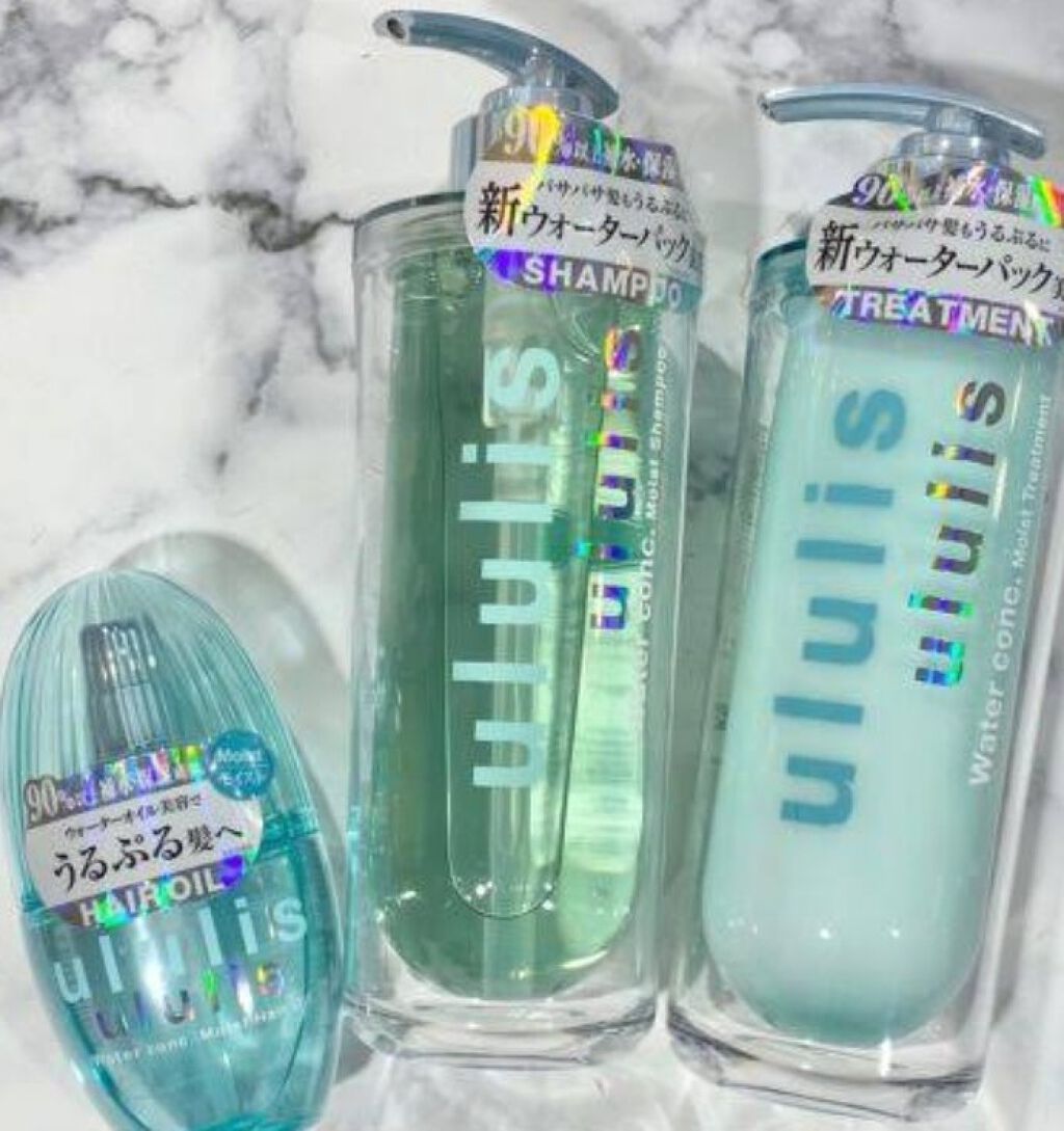 ウォーターコンク モイストシャンプー/ヘアトリートメント/ululis/市販シャンプーを使ったクチコミ（1枚目）
