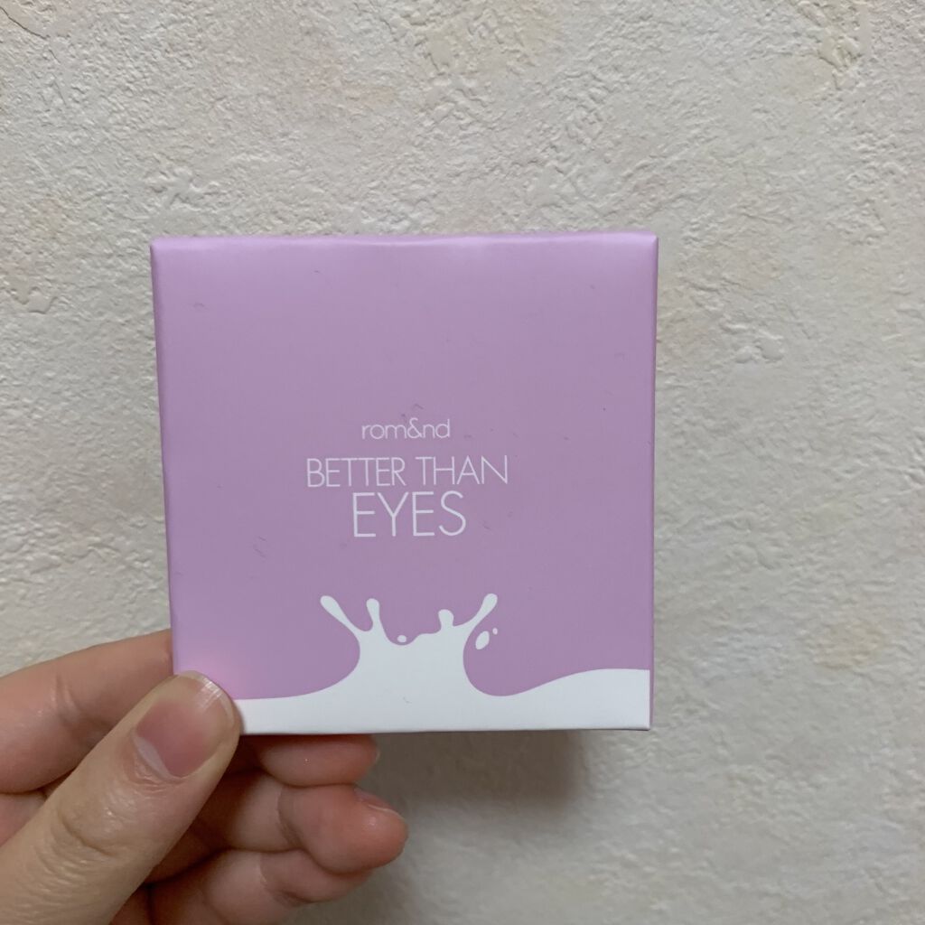 ベターザンアイズ/rom&nd/アイシャドウパレットを使ったクチコミ（1枚目）