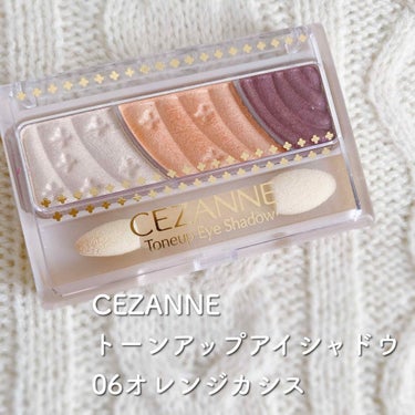 トーンアップアイシャドウ/CEZANNE/アイシャドウパレットを使ったクチコミ（2枚目）