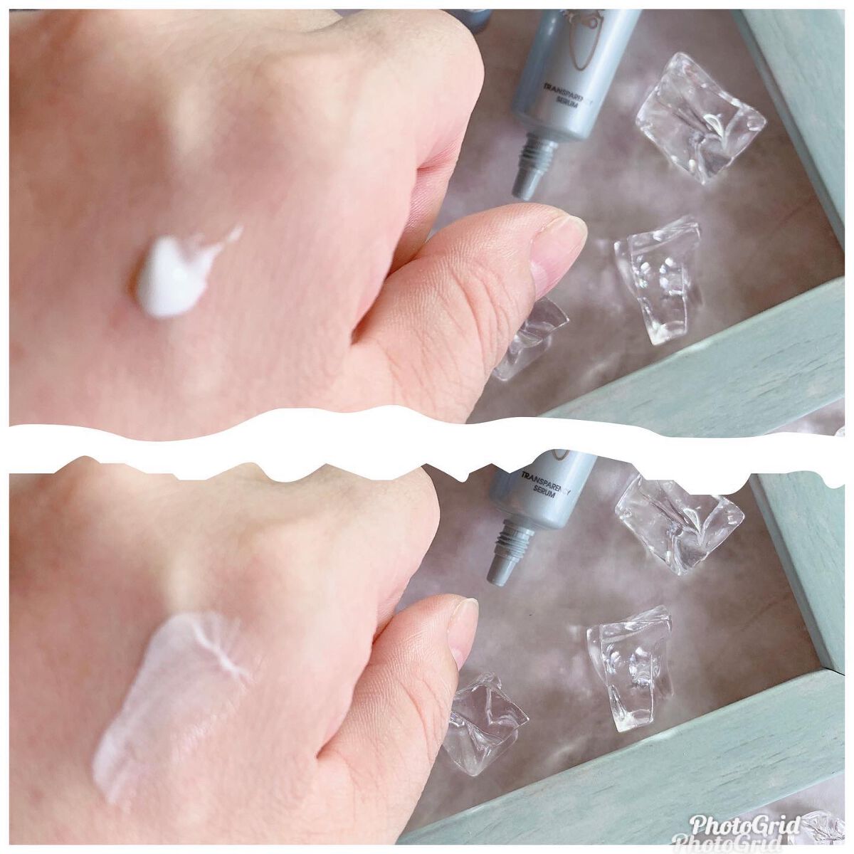 トランスパレンシーセラム/Comme un bebe/フェイスクリームを使ったクチコミ(2枚目)