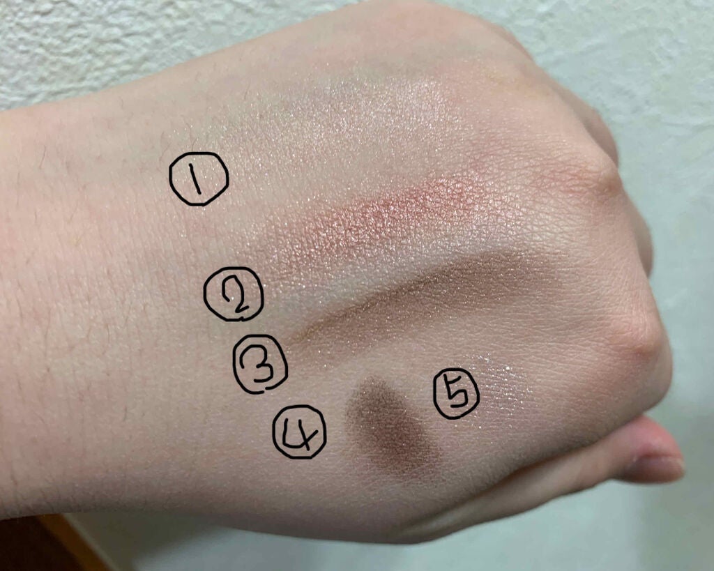 ショコラスウィート アイズ/リンメル ロンドン/アイシャドウパレットを使ったクチコミ(3枚目)