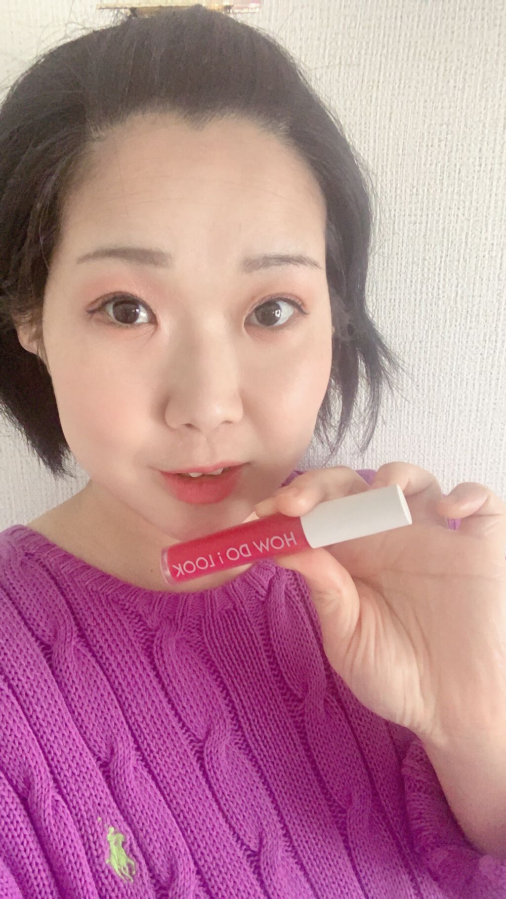 エマルジョンリップティント/HOWDOiLOOK/リップティントを使ったクチコミ(1枚目)