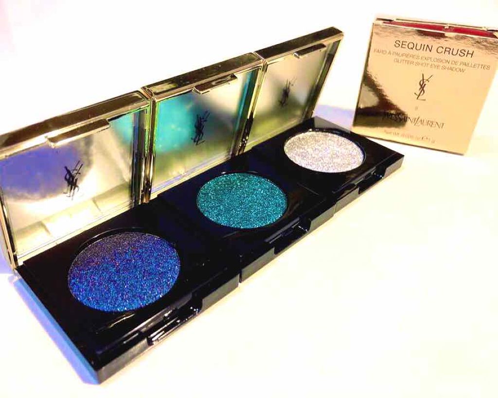 シークインクラッシュ/YVES SAINT LAURENT BEAUTE/単色アイシャドウを使ったクチコミ（1枚目）