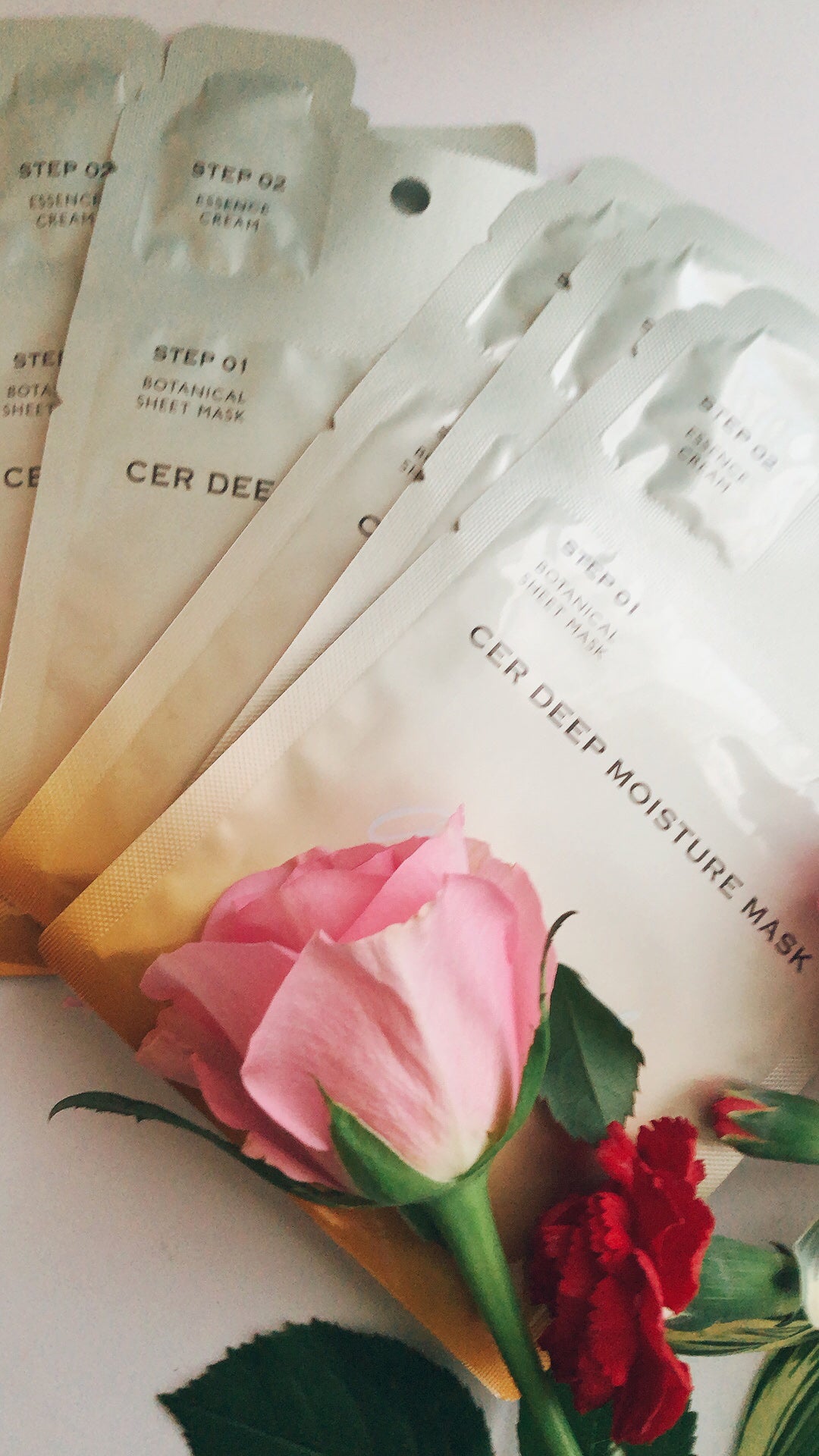 ディープモイスチャー マスク (ケアクリーム付き)/cerXcer/シートマスク・パックを使ったクチコミ(2枚目)