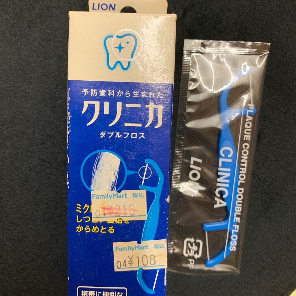 クリニカ アドバンテージ デンタルフロス Y字タイプ/ライオン/デンタルフロス・歯間ブラシを使ったクチコミ(1枚目)