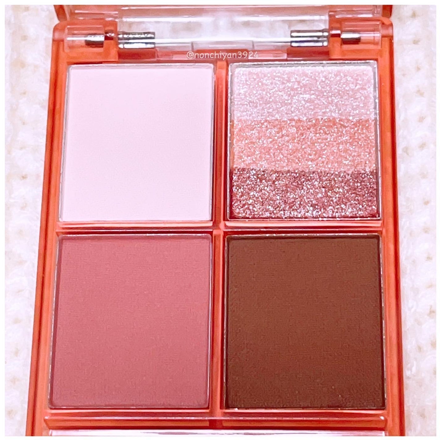 四色アイシャドウパレット/COLORKEY/アイシャドウパレットを使ったクチコミ(3枚目)