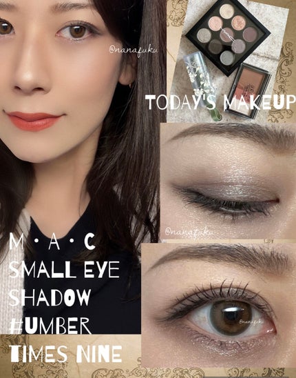 スモール アイシャドウ×9 アンバー タイムズ ナイン/M・A・C/アイシャドウパレットを使ったクチコミ(1枚目)