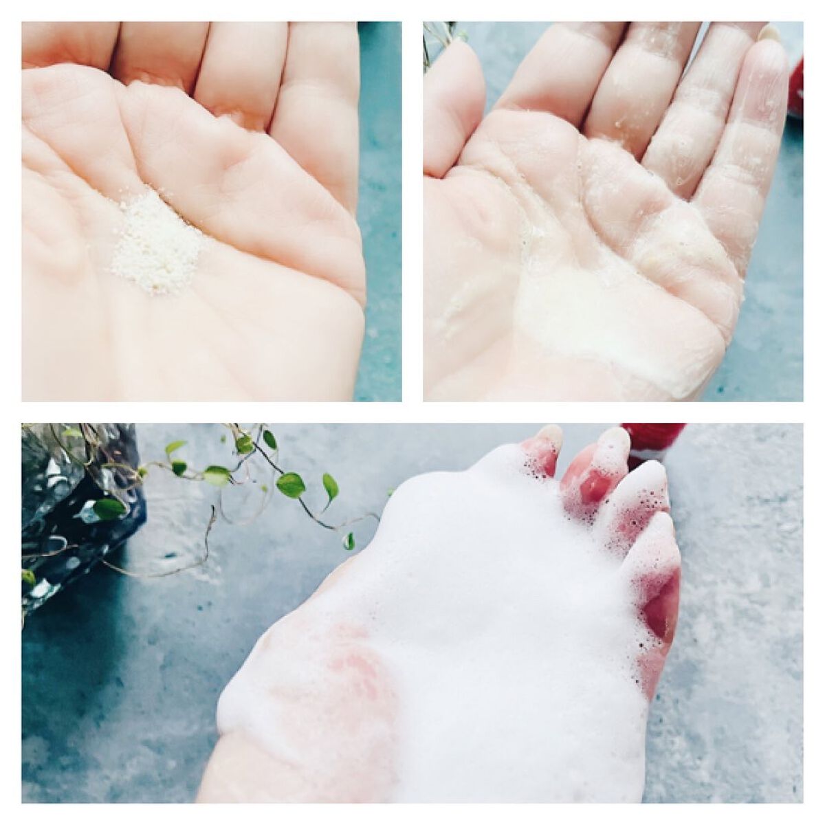 P's roots 米ぬか酵素洗顔パウダー/ペリカン石鹸/洗顔パウダーを使ったクチコミ(5枚目)