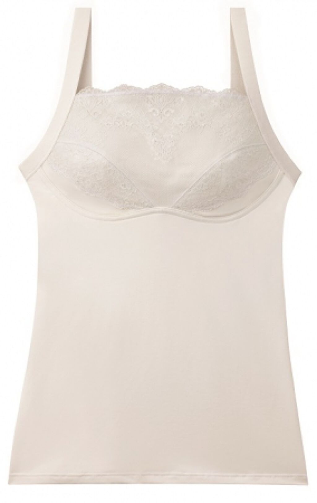 楽きれいブラキャミ ライトグレー