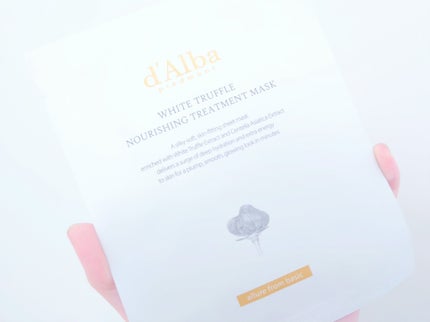 ホワイトトリュフナリシングトリートメントマスク/ダルバ/シートマスク・パックを使ったクチコミ(1枚目)