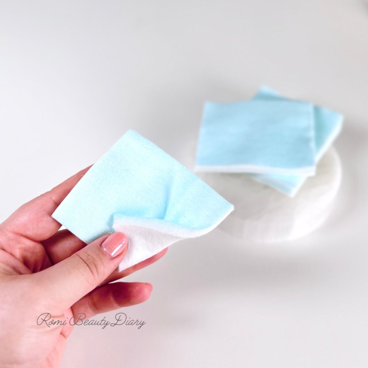 ダブルフェイスコットン N/BENEFIQUE/コットンを使ったクチコミ(3枚目)