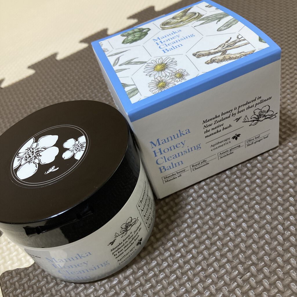 マヌカハニー クレンジングバーム/アピセラピーコスメティクス/クレンジングバームを使ったクチコミ（1枚目）