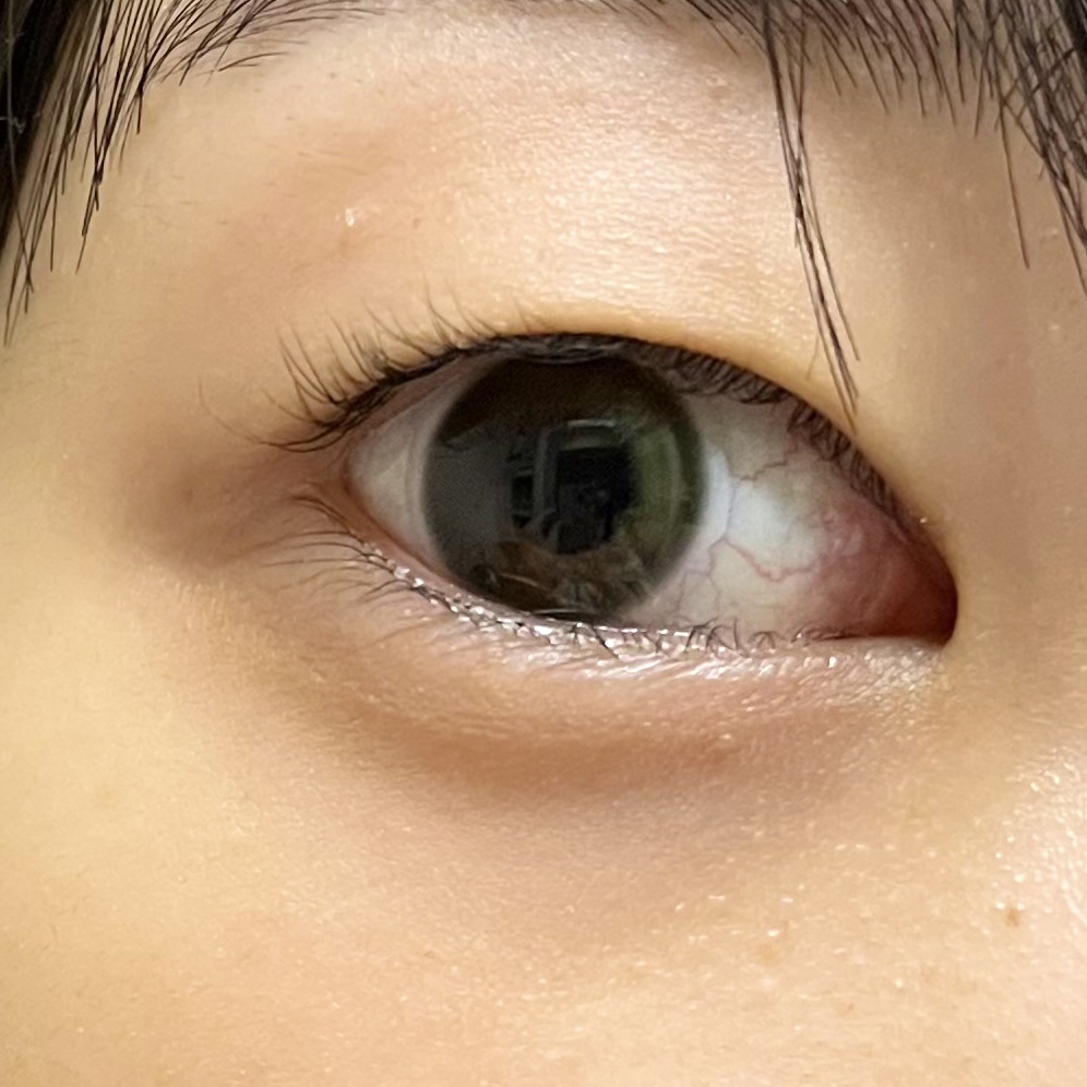 Chu's me 1day ティアーオリーブ/Chu's me/ワンデー（１DAY）カラコンを使ったクチコミ（1枚目）