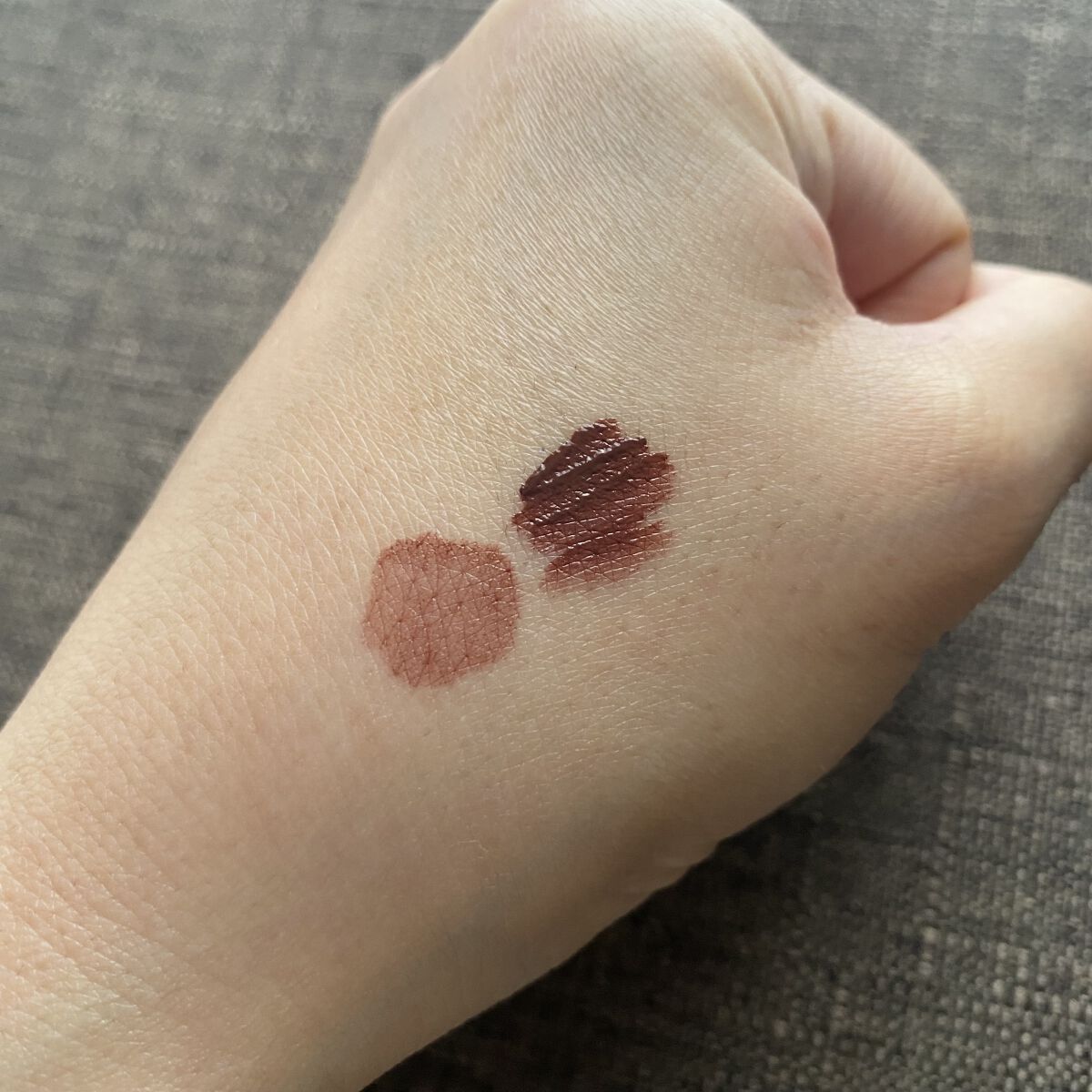 リップベルベティスト/excel/口紅を使ったクチコミ（2枚目）