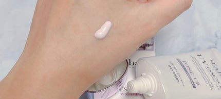 ダルバ ウォータフル トーンアップ サンクリーム(パープル)/ダルバ/日焼け止めクリームを使ったクチコミ(2枚目)
