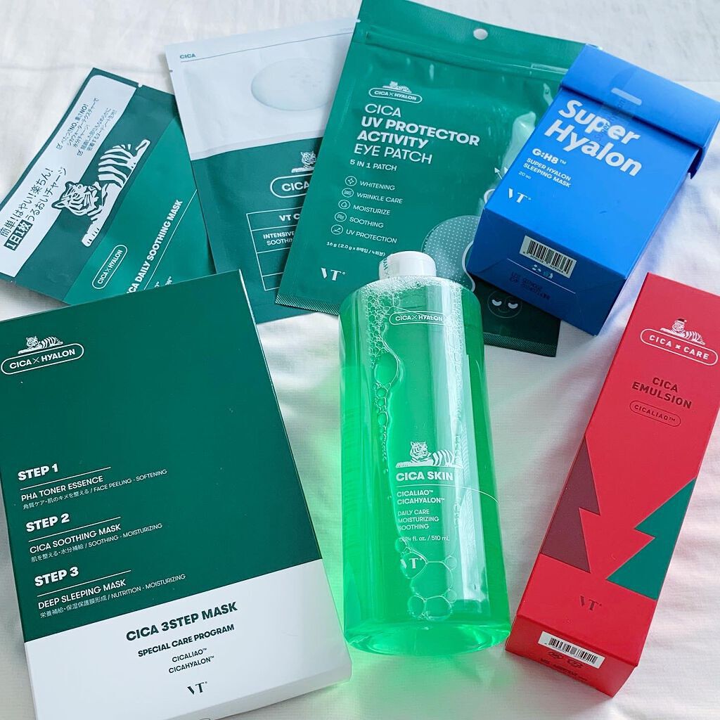 CICA 3ステップマスク/VT/シートマスク・パックを使ったクチコミ（1枚目）