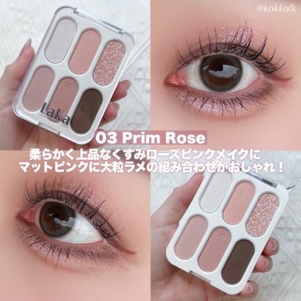 フォーエバー6アイパレット/Laka/アイシャドウパレットを使ったクチコミ(5枚目)