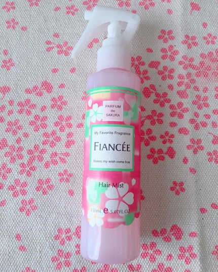 フレグランスヘアミスト さくらの香り/フィアンセ/ヘアミストを使ったクチコミ(1枚目)
