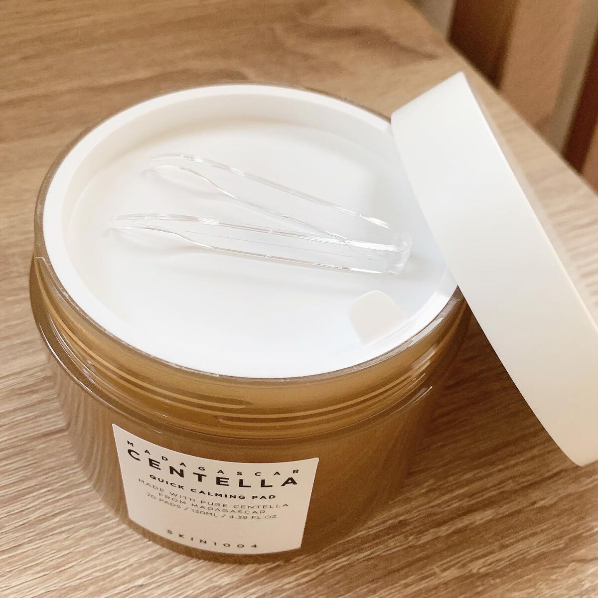 センテラ クイックカーミングパッド/SKIN1004/トナーパッドを使ったクチコミ（3枚目）