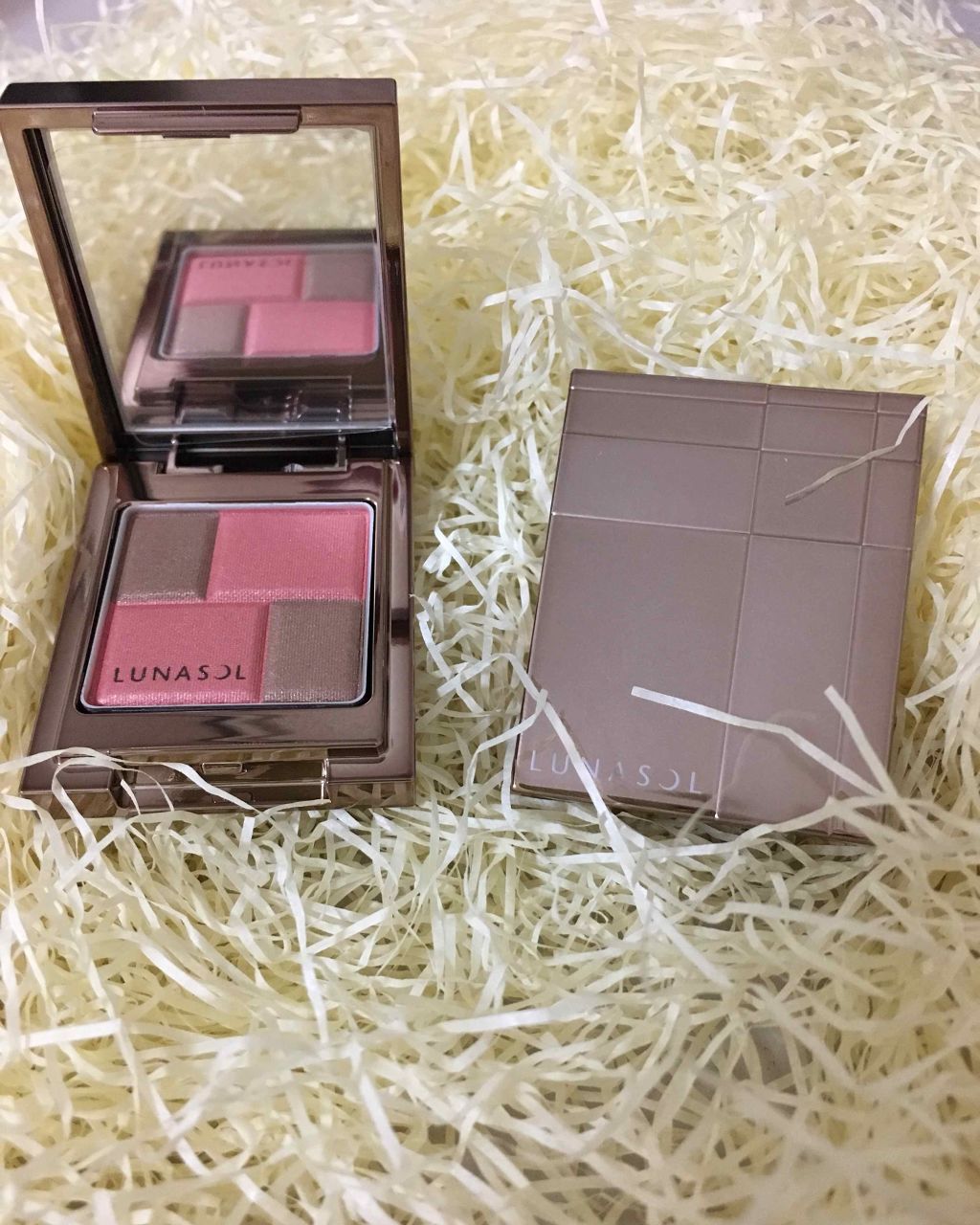 メルティングカラーアイズ/LUNASOL/アイシャドウパレットを使ったクチコミ（1枚目）