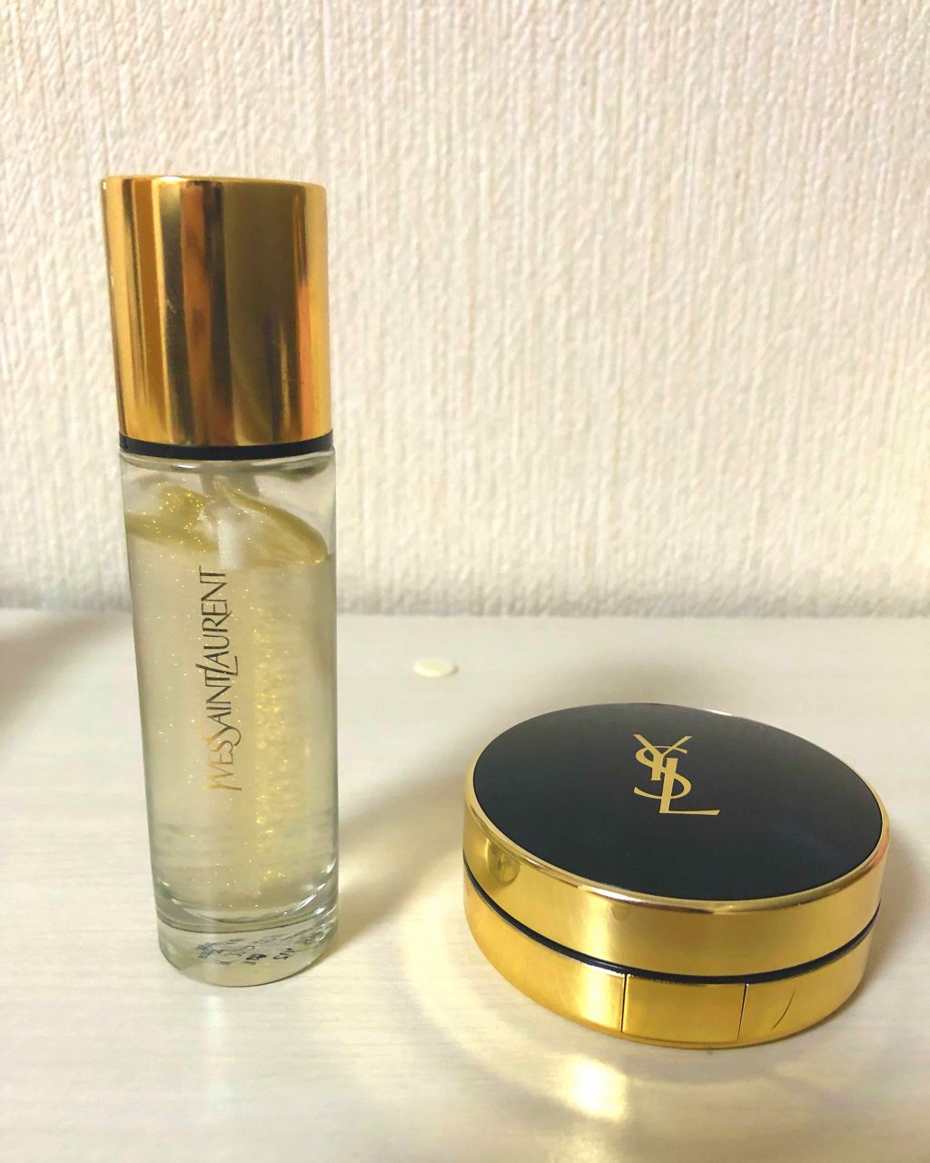 アンクル ド ポー ルクッション/YVES SAINT LAURENT BEAUTE/クッションファンデーションを使ったクチコミ（1枚目）