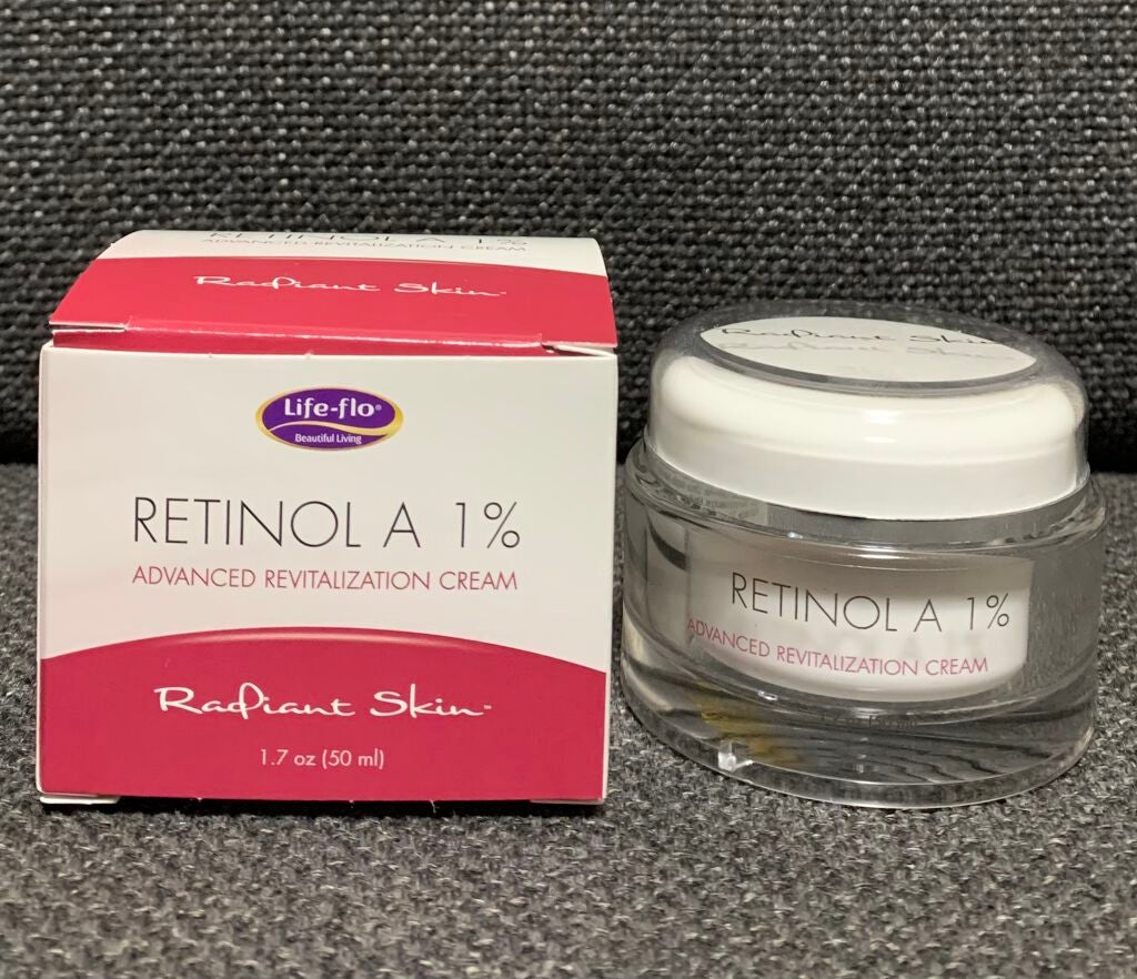レチノールA 1% アドバンスドリバイタリゼーションクリーム/Life-flo/フェイスクリームを使ったクチコミ(1枚目)