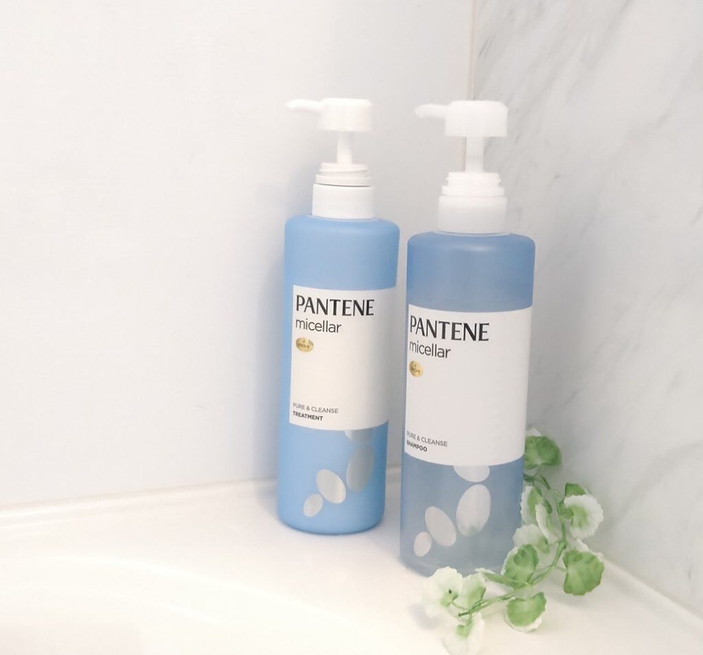 PRO-V ミセラー ピュア＆クレンズ ノンシリコンシャンプー/トリートメント/パンテーン/市販シャンプーを使ったクチコミ（1枚目）