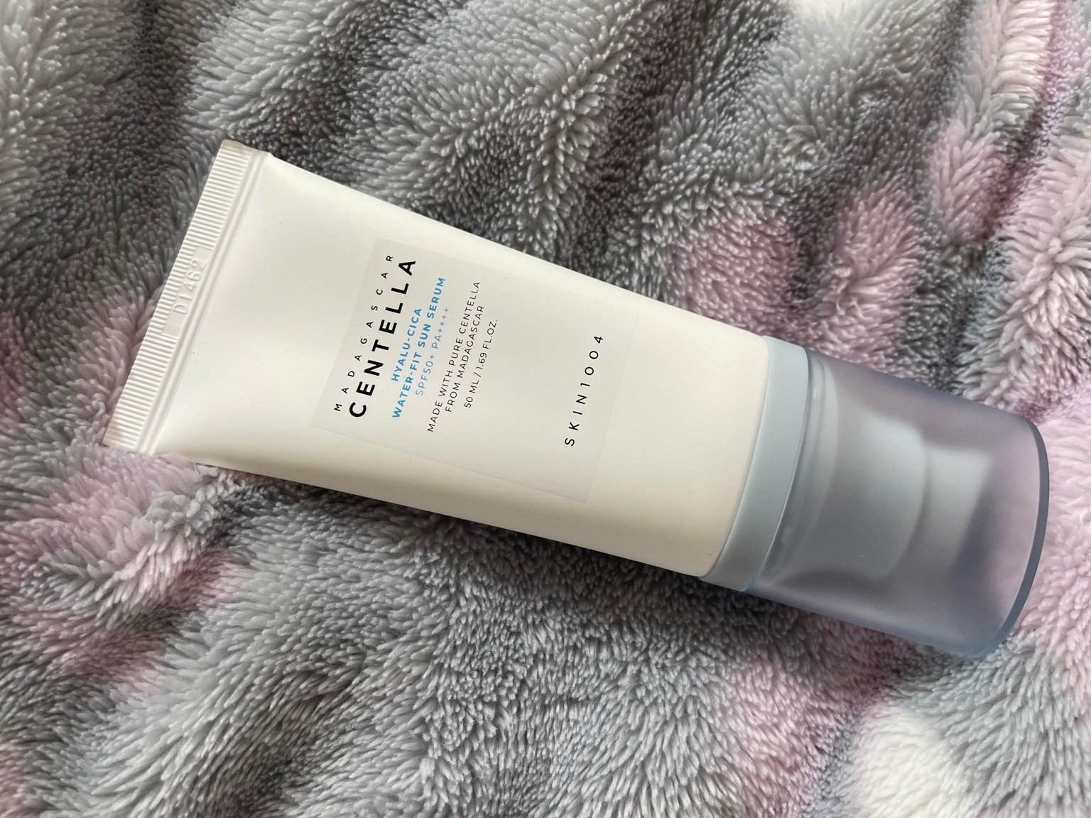 ヒアルーシカ ウォーターフィット サンセラム/SKIN1004/日焼け止めローションを使ったクチコミ（1枚目）