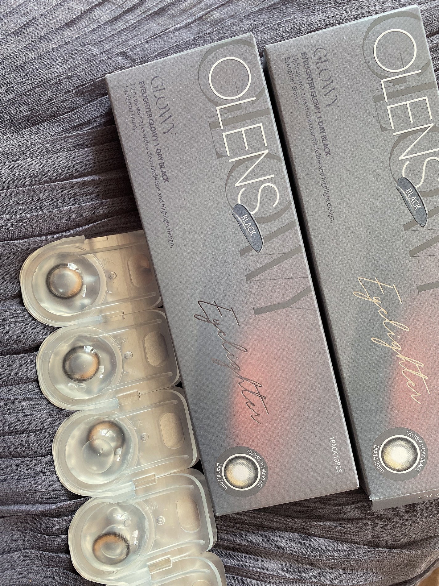 Glowy 1day/OLENS/ワンデー(1DAY)カラコンを使ったクチコミ(1枚目)