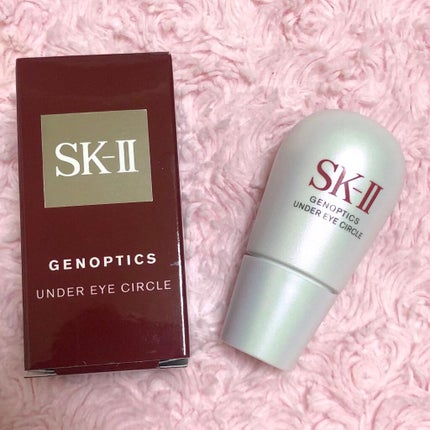 SK-II ジェノプティクスアンダーアイサークル 試してみた】SK-II ジェノプティクス アンダー アイ サークルの