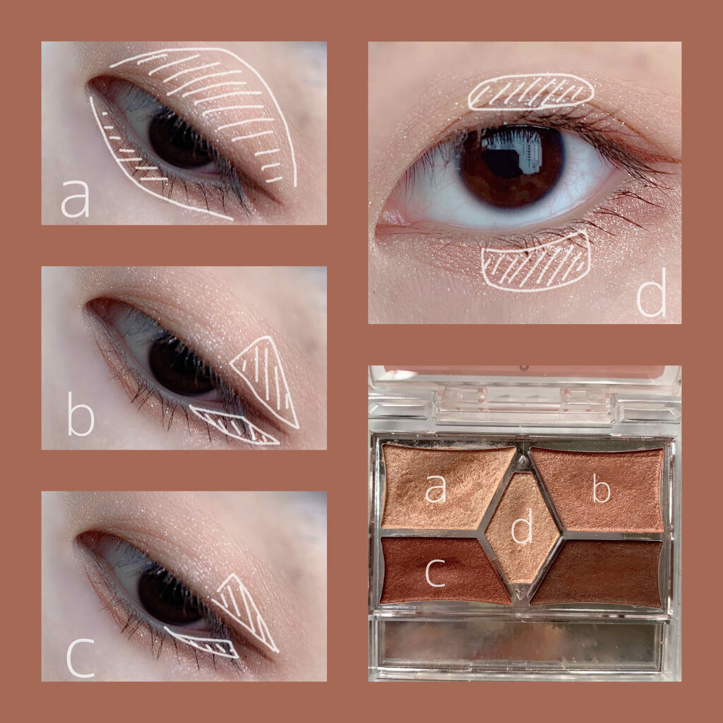 【旧品】パーフェクトスタイリストアイズ/キャンメイク/アイシャドウパレットを使ったクチコミ（2枚目）