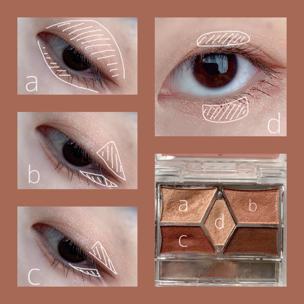 【旧品】パーフェクトスタイリストアイズ/キャンメイク/アイシャドウパレットを使ったクチコミ(2枚目)