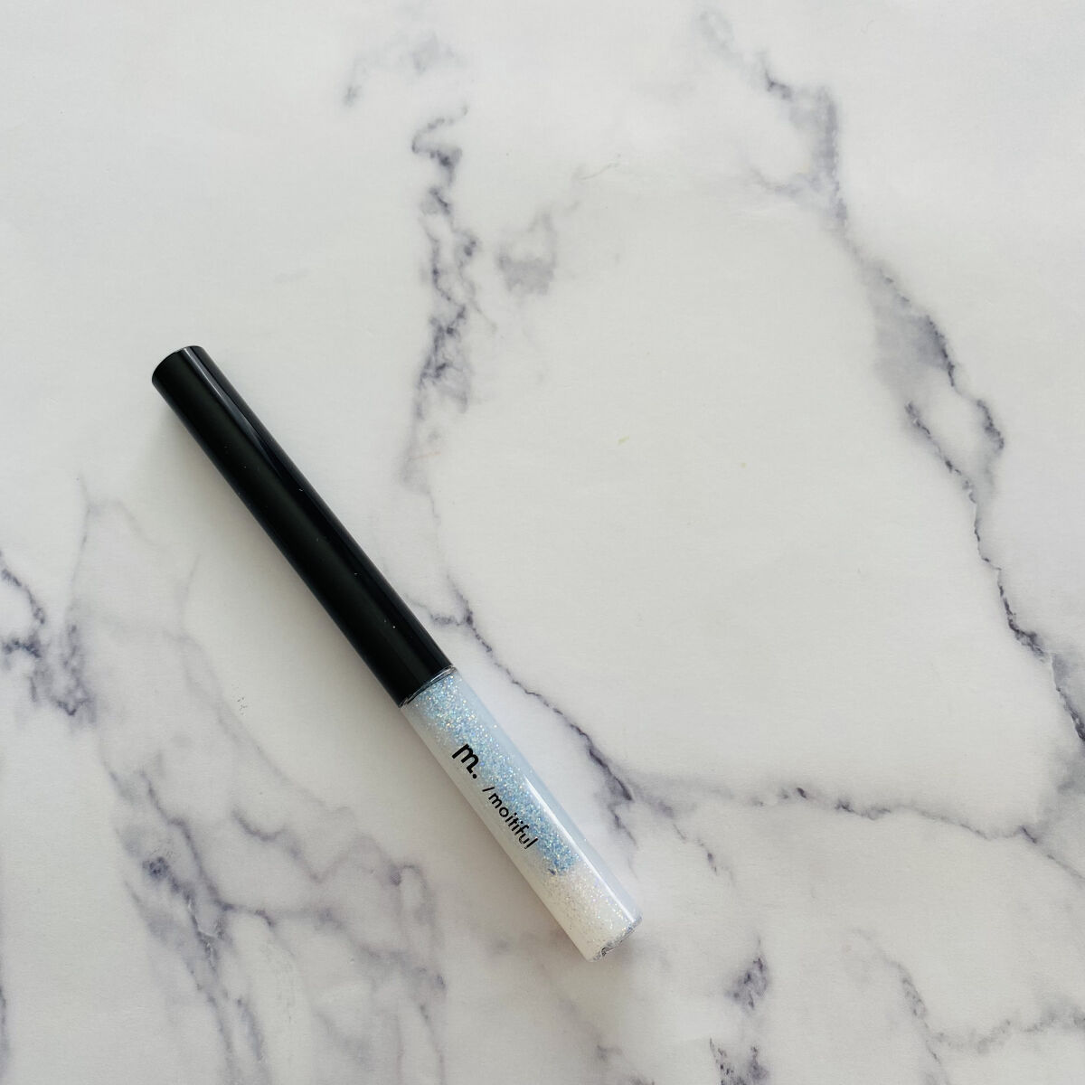 グリッターライナー(MFLリキッドアイシャドウ) クリア/DAISO/ジェルアイライナーを使ったクチコミ（3枚目）