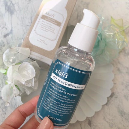 リッチモイストスージングセラム(80ml)/Klairs/美容液を使ったクチコミ(2枚目)