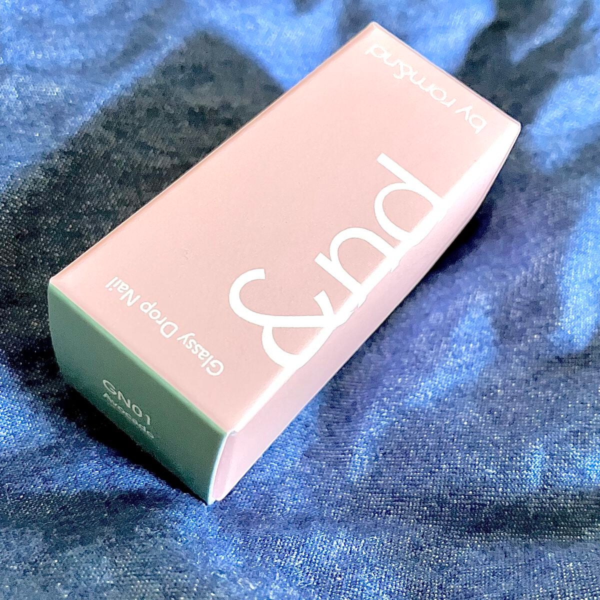 アンドバイロムアンド グラッシードロップネイル/&nd by rom&nd/マニキュアを使ったクチコミ(1枚目)